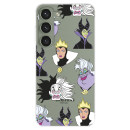 Funda para Samsung Galaxy S23+ Oficial de Disney Villanas Patrón - Villanas Disney