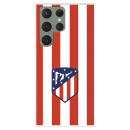 Funda para Samsung Galaxy S23 Ultra del Atlético de Madrid Escudo Rojiblanco  - Licencia Oficial Atlético de Madrid