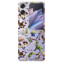 Funda para Oppo Find N2 Flip Oficial de Disney Muñecos Toy Story Siluetas - Toy Story