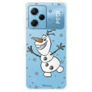 Funda para Xiaomi Poco X5 Pro 5G Oficial de Disney Olaf Transparente - Frozen