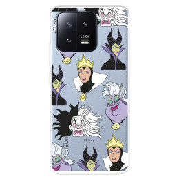 Funda para Xiaomi 13 Oficial de Disney Villanas Patrón - Villanas Disney