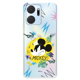 Funda para Huawei Honor X7A Oficial de Disney Mickey Mickey Urban - Clásicos Disney