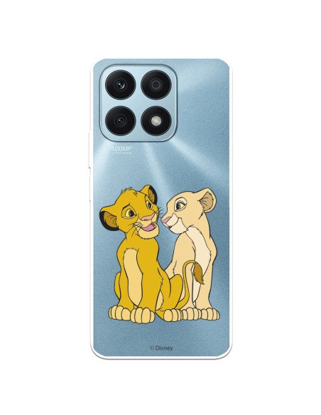 Funda Para Google Pixel 6a Oficial De Disney Simba Y Nala Silueta - El Rey  León