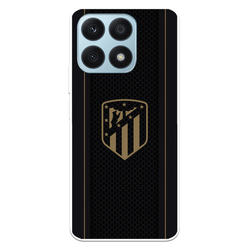 Funda para Huawei Honor X8A del Atlético de Madrid Escudo Dorado Fondo Negro  - Licencia Oficial Atlético de Madrid