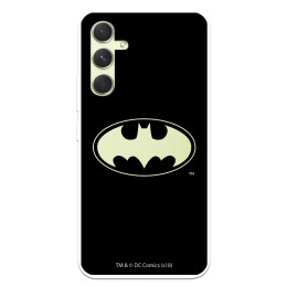 Funda para Samsung Galaxy A54 5G Oficial de DC Comics Batman Logo Transparente - DC Comics