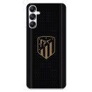 Funda para Samsung Galaxy A14 5G del Atlético de Madrid Escudo Dorado Fondo Negro  - Licencia Oficial Atlético de Madrid