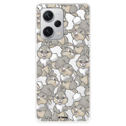 Funda para Xiaomi Redmi Note 12 5G Oficial de Disney Tambor Patrones - Bambi