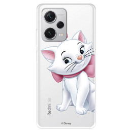 Funda para Xiaomi Redmi Note 12 Pro Plus Oficial de Disney Marie Silueta - Los Aristogatos