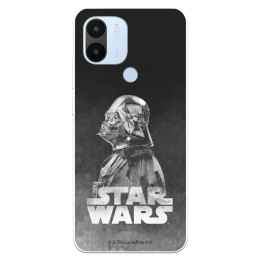 Funda para Xiaomi Redmi A2 Oficial de Star Wars Darth Vader Fondo negro - Star Wars