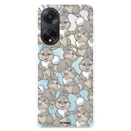 Funda para Oppo A98 5G Oficial de Disney Tambor Patrones - Bambi