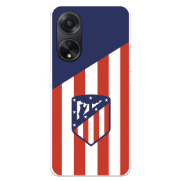 Funda para Oppo A98 5G del Atlético de Madrid Escudo Fondo Atletico  - Licencia Oficial Atlético de Madrid