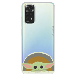 Funda para Xiaomi Redmi Note 12 Pro Oficial de Star Wars Baby Yoda Sonrisas - The Mandalorian