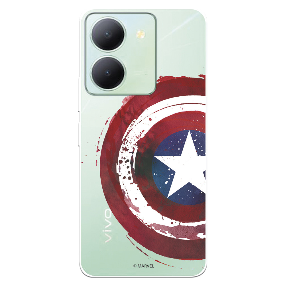 Funda para Xiaomi Poco F3 Oficial de Marvel Capitán América Escudo