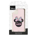 Funda para iPhone 15 Oficial de Disney Minnie Pink Shadow - Clásicos Disney