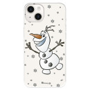 Funda para iPhone 15 Oficial de Disney Olaf Transparente - Frozen