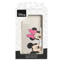 Funda para iPhone 15 Oficial de Disney Mickey y Minnie Asomados - Clásicos Disney