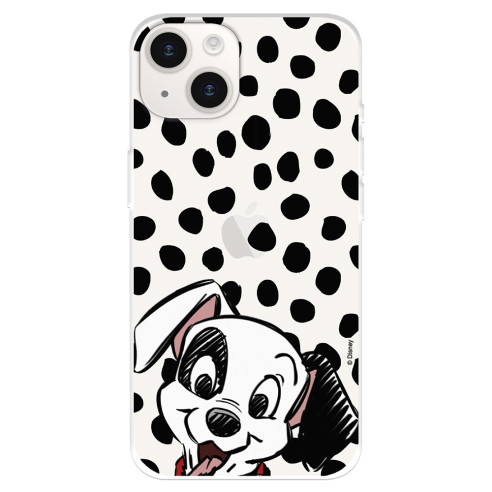 Funda para iPhone 15 Plus Oficial de Disney Cachorro Manchas - 101 Dálmatas