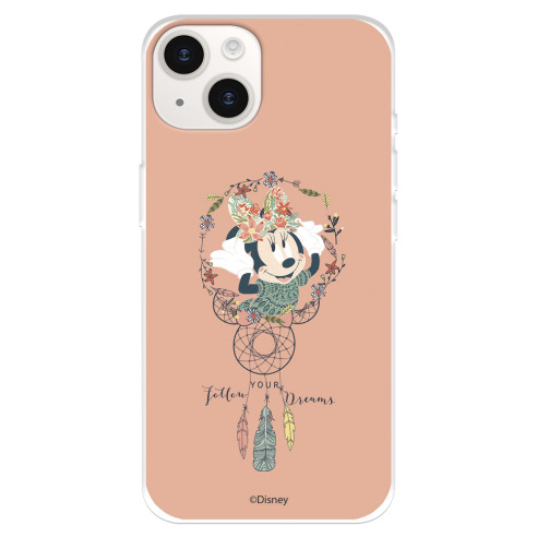 Funda para iPhone 15 Plus Oficial de Disney Minnie Atrapasueños - Clásicos Disney