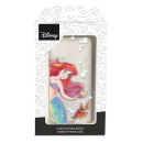 Funda para iPhone 15 Plus Oficial de Disney Ariel y Sebastián Burbujas - La Sirenita