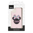 Funda para iPhone 15 Pro Oficial de Disney Minnie Pink Shadow - Clásicos Disney