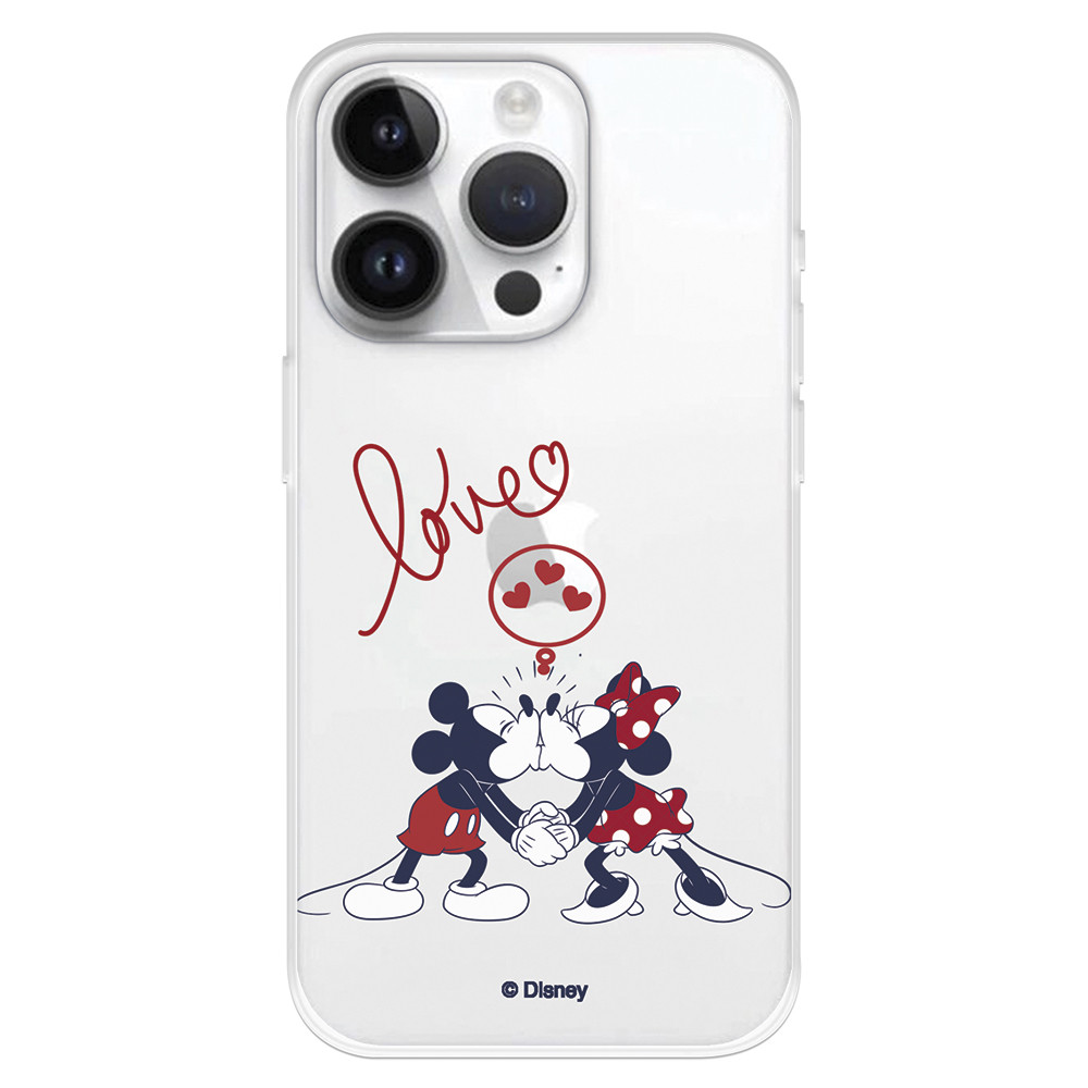 Offizielle Disney Mickey und Minnie Love iPhone 15 Pro Hülle – Disney  Classics