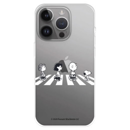 Funda para iPhone 15 Pro Max Oficial de Peanuts Personajes Peatones - Snoopy