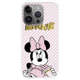 Funda para iPhone 15 Pro Max Oficial de Disney Minnie Cold Balloon - Clásicos Disney