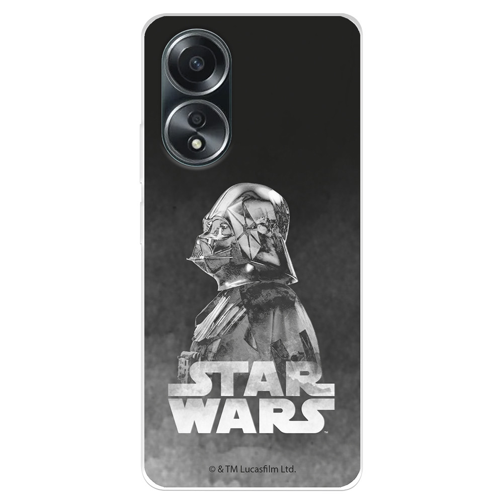 Funda para Oppo A74 4G Oficial de Star Wars Darth Vader Fondo