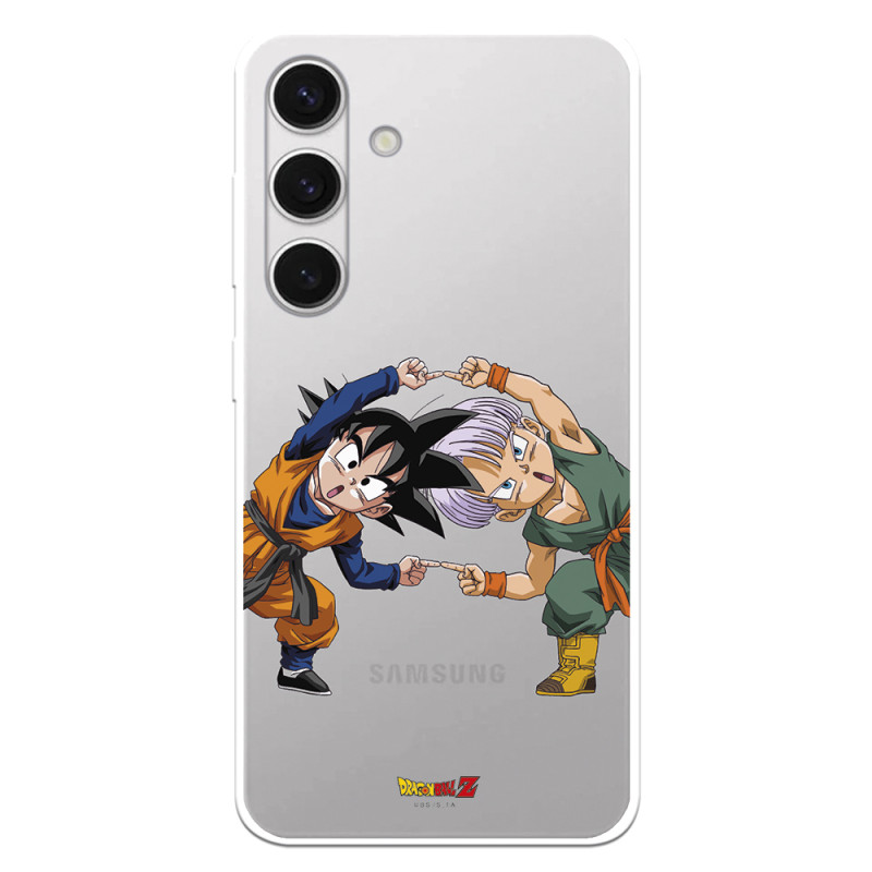 Funda para Samsung Galaxy S24 Oficial de Dragon Ball Goten y Trunks Fusión - Dragon Ball