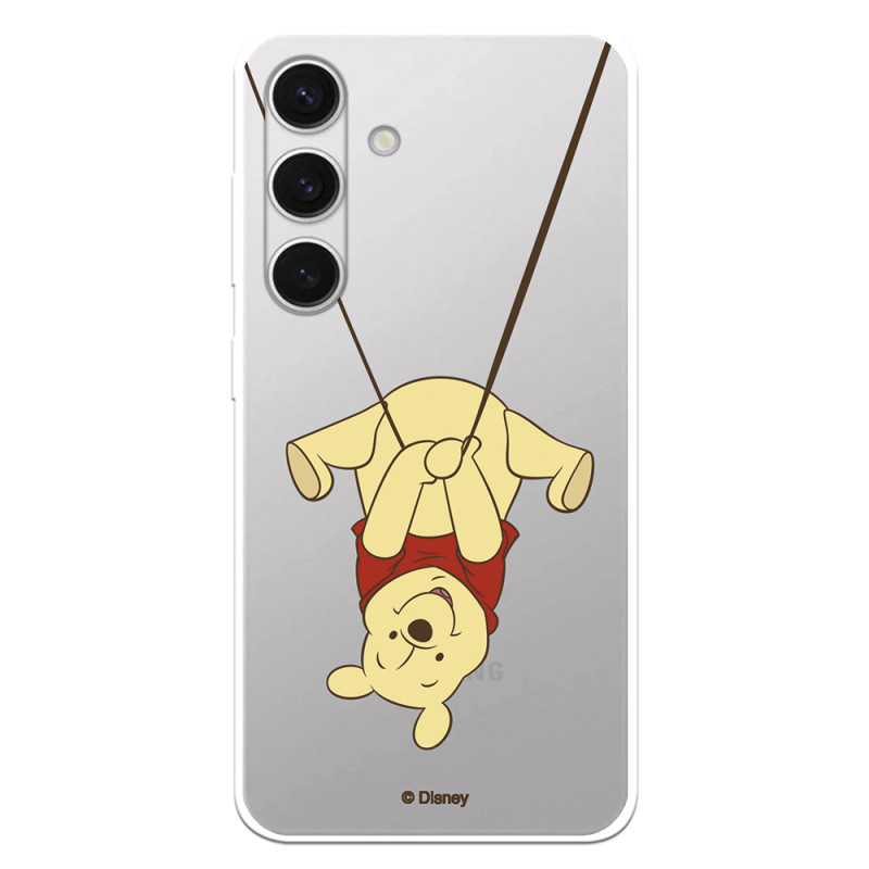 Funda para Samsung Galaxy S24 Oficial de Disney Winnie  Columpio - Winnie The Pooh