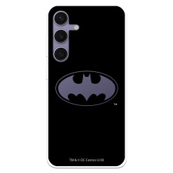 Funda para Samsung Galaxy S24 Plus Oficial de DC Comics Batman Logo Transparente - DC Comics