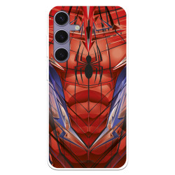 Funda para Samsung Galaxy S24 Plus Oficial de Marvel Spiderman Torso - Marvel