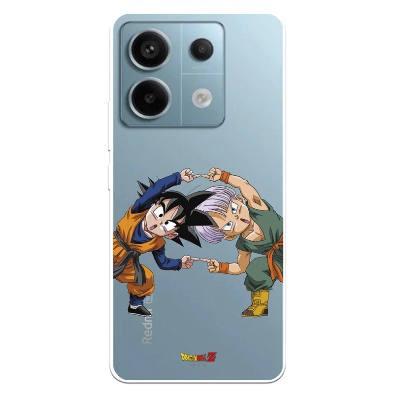 Funda para Xiaomi Redmi Note 13 5G Oficial de Dragon Ball Goten y Trunks Fusión - Dragon Ball