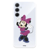 Funda para Samsung Galaxy A35 5G Oficial de Disney Minnie Rosa - Clásicos Disney