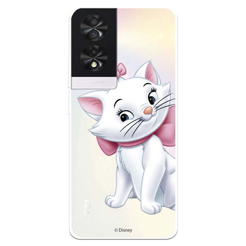 Funda para TCL 40 NXTPAPER Oficial de Disney Marie Silueta - Los Aristogatos