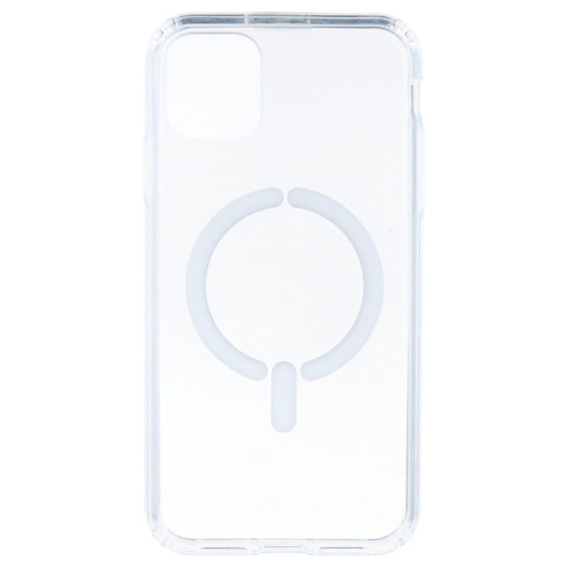 Funda Transparente Logo Compatible con Magsafe para iPhone 11