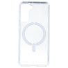 Funda Transparente Logo Compatible con Magsafe para Samsung Galaxy S21 FE