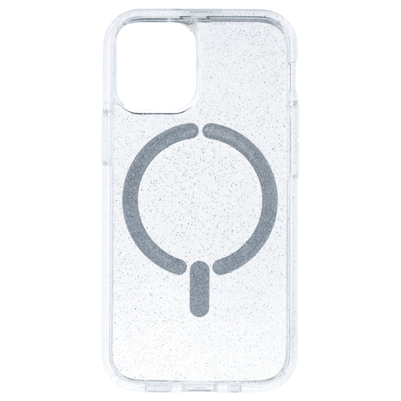 Funda Purpurina Compatible con MagSafe para iPhone 12