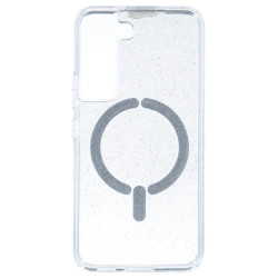 Funda Purpurina Compatible con MagSafe para Samsung Galaxy S22