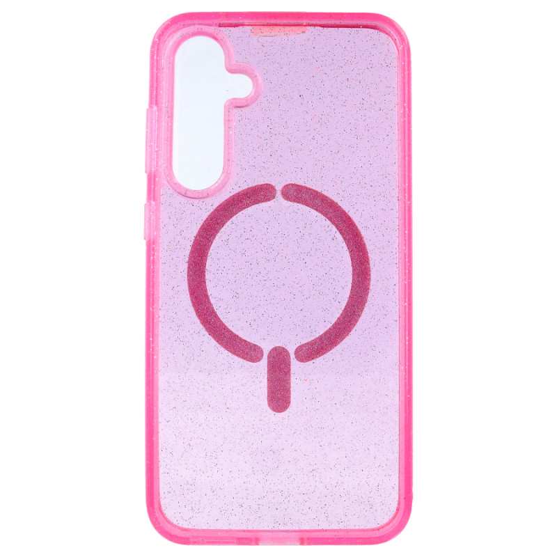 Funda Purpurina Compatible con MagSafe para Samsung Galaxy S24 Plus