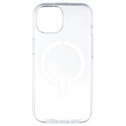 Funda Transparente Resistente Compatible con MagSafe para iPhone 12