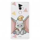 Carcasa Oficial Disney Dumbo silueta transparente para Xiaomi Mi Mix 2 - Dumbo- La Casa de las Carcasas