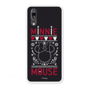 Offizielle Disney Minnie Black bestickte Huawei P20 Hülle