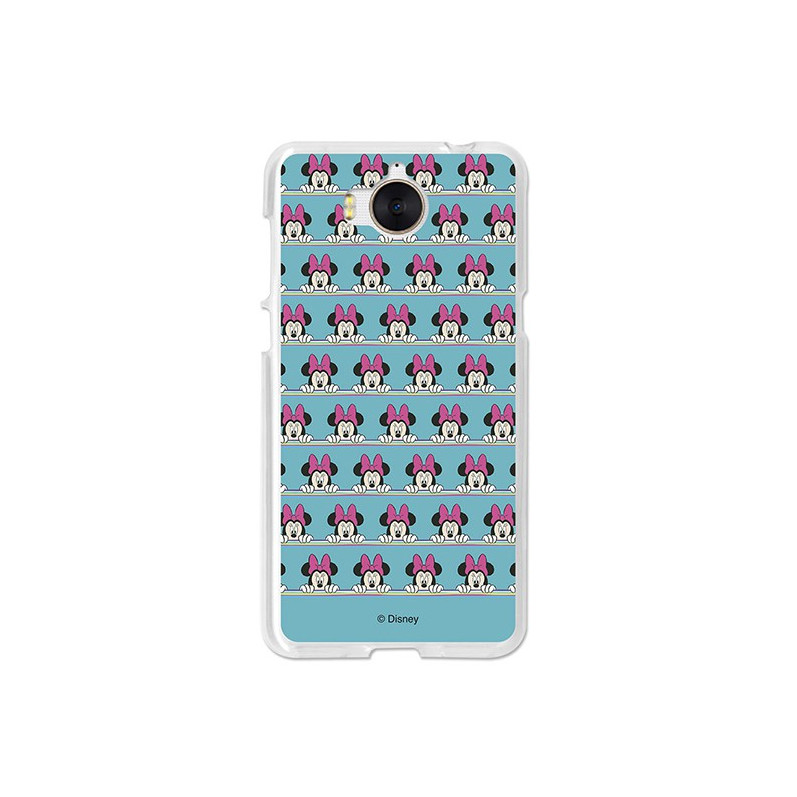 Offizielle Disney Hülle Minnie Sweet Blue Huawei Y5 2017