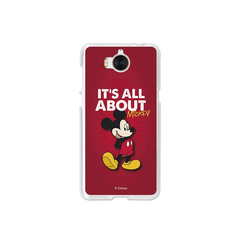 Offizielle Disney Hülle Mickey It`s all about Mickey Huawei Y5 2017