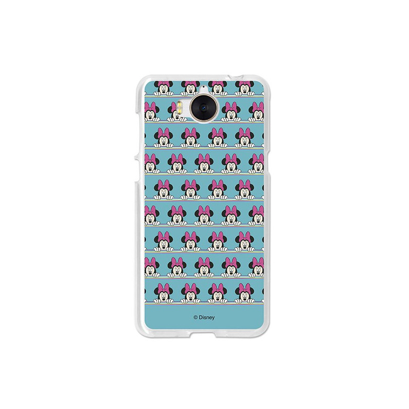 Offizielle Disney Hülle Minnie Sweet Blue Huawei Y6 2017