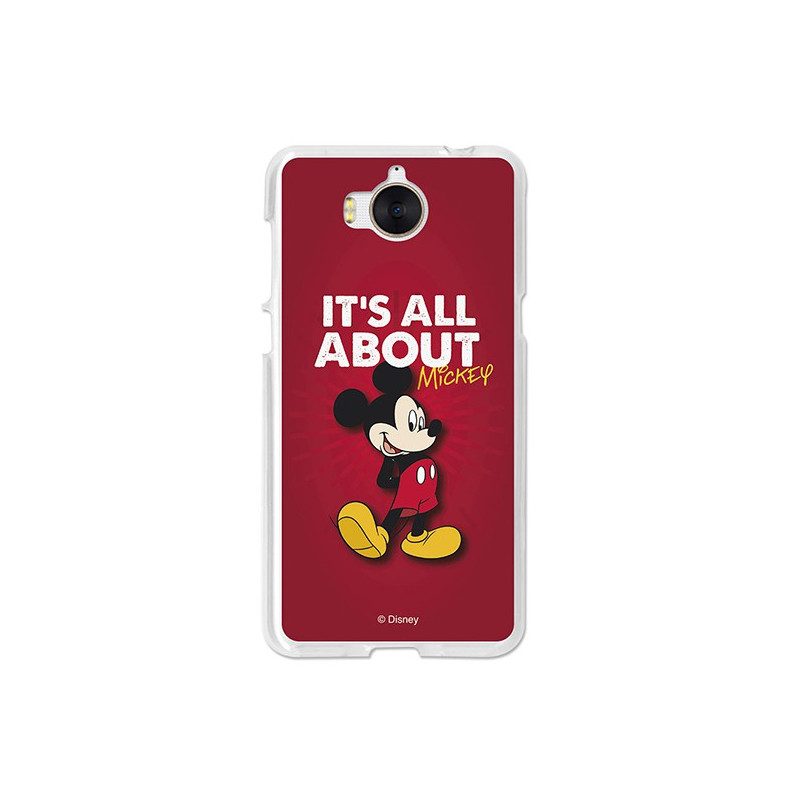 Offizielle Disney Hülle Mickey It`s all about Mickey Huawei Y6 2017