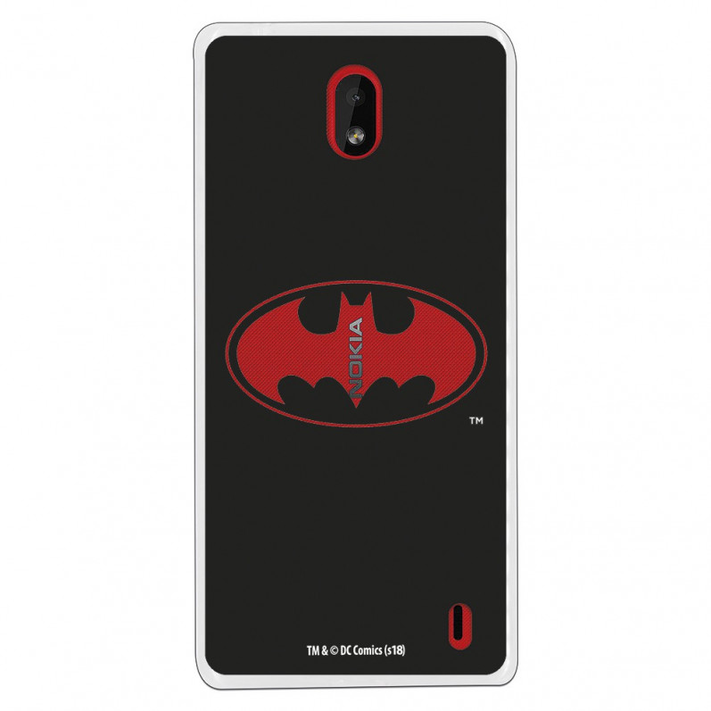 Carcasa Oficial  DC Comics Batman para Nokia 1 Plus- La Casa de las Carcasas