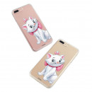 Offizielle Disney Marie Silhouette Transparente Hülle für Xiaomi Pocophone F1 - The Aristocats