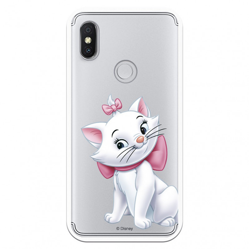 Offizielle Disney Marie Silhouette Transparente Hülle für Xiaomi Redmi S2 - The Aristocats